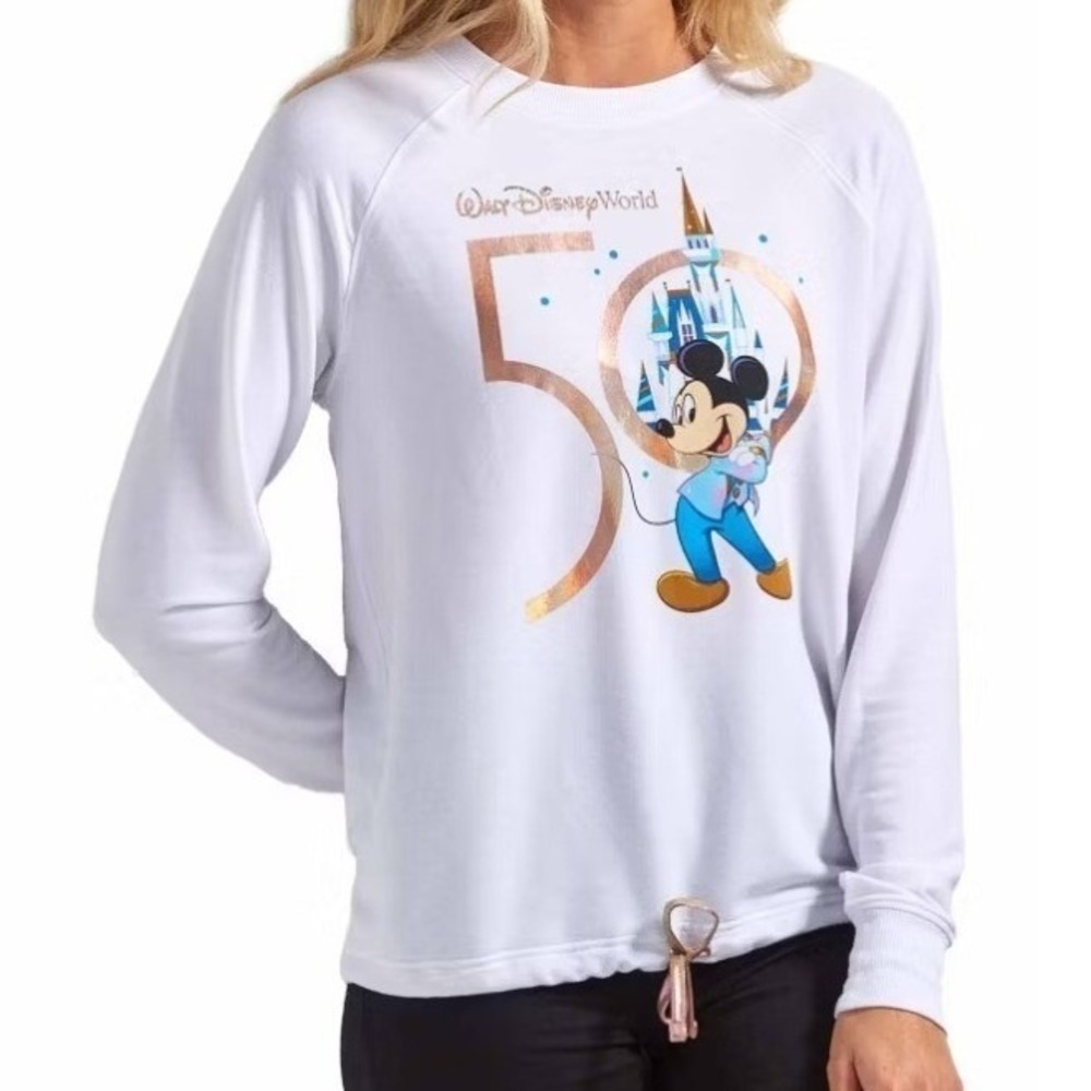 Walt Disney World 50th Anniversary EARisdecent Cozy Long Sleeve Shirt/ Sweater S